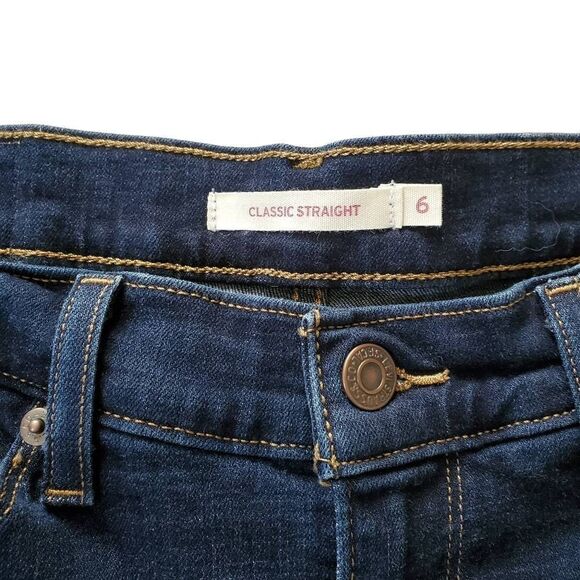 Levi's Classic Straight Jeans Women's Size 6 - Picture 4 of 4